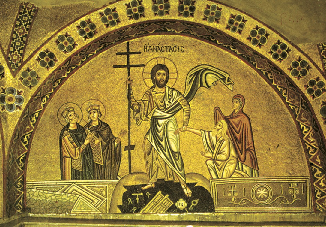 Мозаика из монастыря Осиос Лука